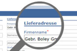 Lieferanschrift